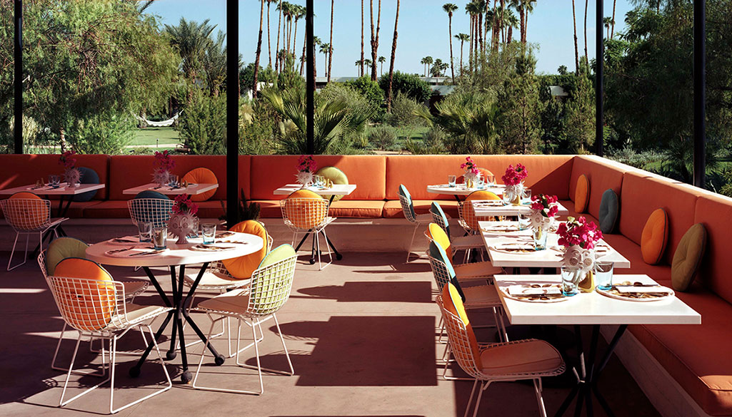 Palm Springs outdoor restaurants