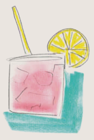 Illustration  food mini bar