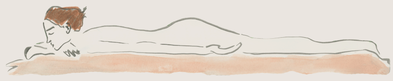 Woman lounging