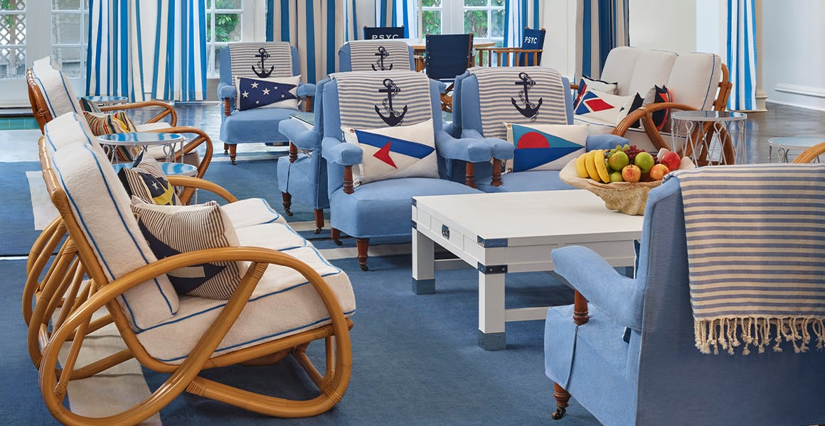 Palm Spring Yacht Club lounge